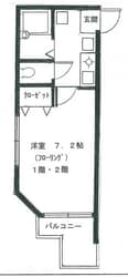 メーハン高谷の物件間取画像